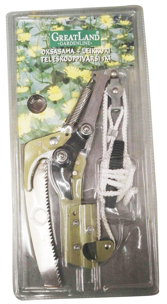 Oksasaha + leikkuri - Oksasakset ja sahat - 6417536068451 - 1