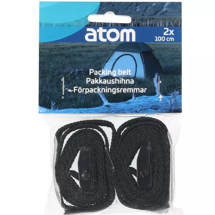 Pakkaushihna 100 cm 2 kpl - Rinkat, reput - 6410416336381 - 1