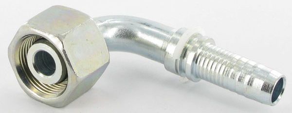 Puristettava liitin DN13 M24 x 1,5 16S naaras/uros 90° - Hydrauliikka - 8716106787531 - 1