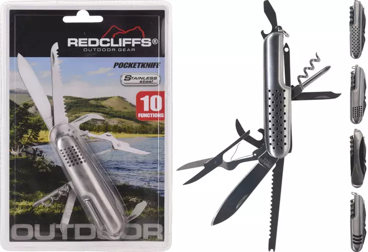 Redcliffs monitoimiveitsi 10 toimintoa - Puukot ja tarvikkeet - 8719202655131 - 1