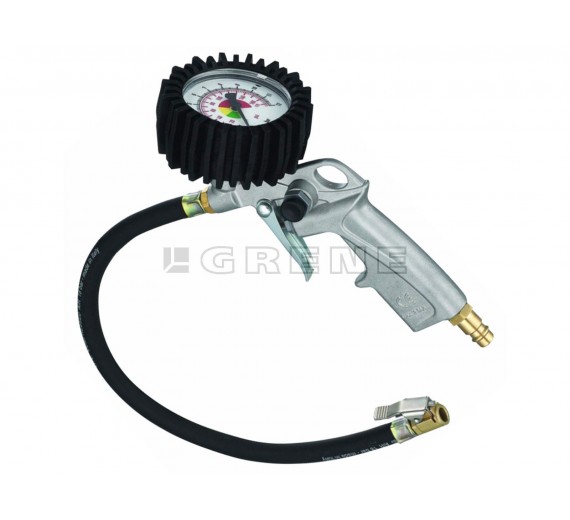 Renkaan täyttölaite painemittarilla - Autotalliin - 5700033107411 - 1