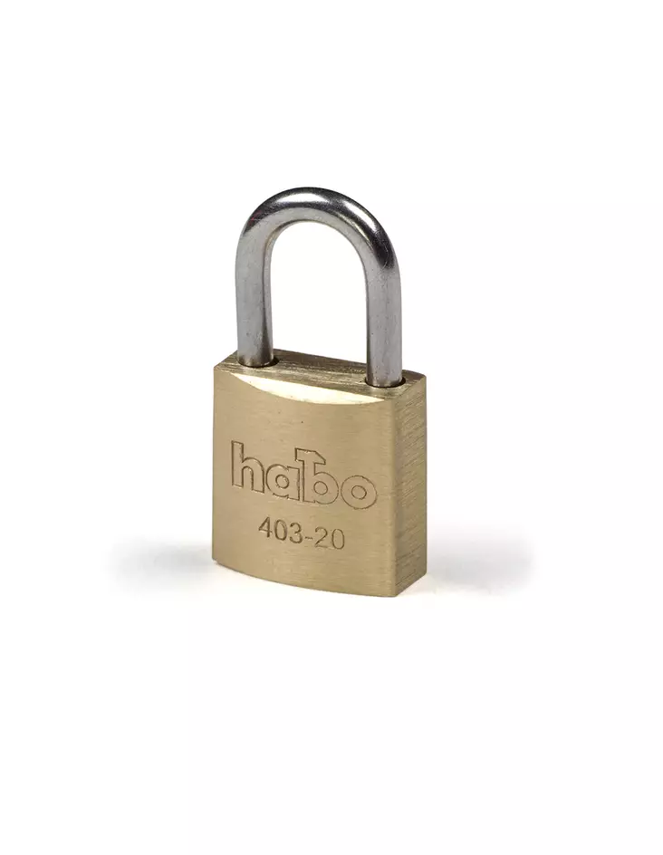 Riippulukko Habo messinki 403 - Riippulukot, salvat, haat - 7317900173301 - 1