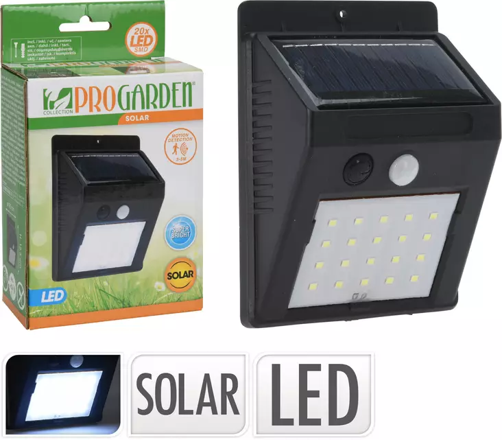 Solar-valo liiketunnistimella - Tunnelmavalot - 8720573549851 - 1