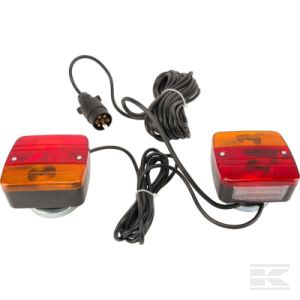 Takavalosarja 7,5 m magneettikiinnitys - Huomiovalot ja majakat - 8719607110341 - 1