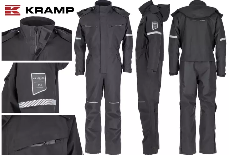 Talvihaalari Kramp Original musta - Talvi työvaatteet - 8719607176101 - 2