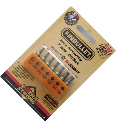 Torxbit-sarja Security 7-os. - Ruuvauskärjet ja -sarjat - 6430017705331 - 1