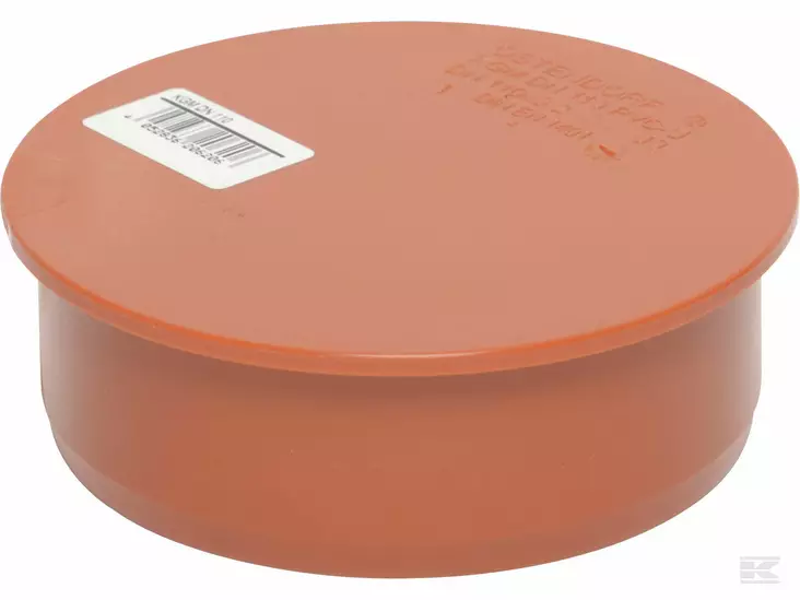 Tulppa PVC 110 mm - Viemäröinti ja vesilukot - 5700036755541 - 1
