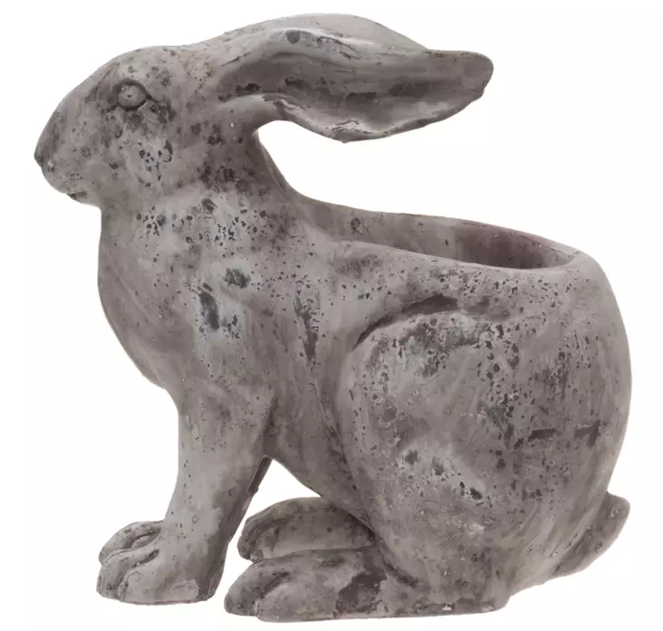 Ulkoruukku jänis 38 cm - Ruukut, vaasit, korit - 6410416125411 - 1