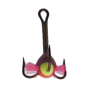 Värikoukku 3-haarainen #14 väri 12 - Mormyskat ja värikoukut - 7340010340691 - 1