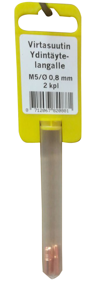 Virtasuutin Ydintäytelangalle M5/0,8 mm - Hitsauspuikot - 8712067820881 - 1