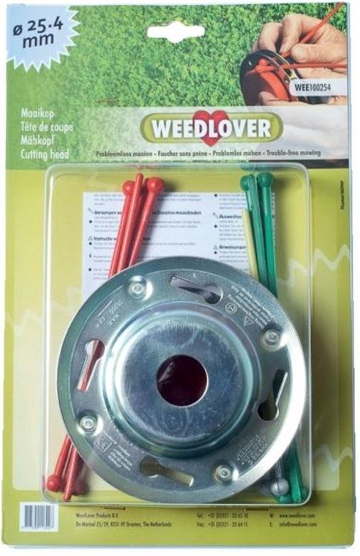 Weedlover trimmeripää 24,5 mm - Trimmerit, raivaussahat - 8716106029051 - 1