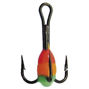 Wiggler värikoukku pun/oranssi #3 - Mormyskat ja värikoukut - 7340010310601 - 1