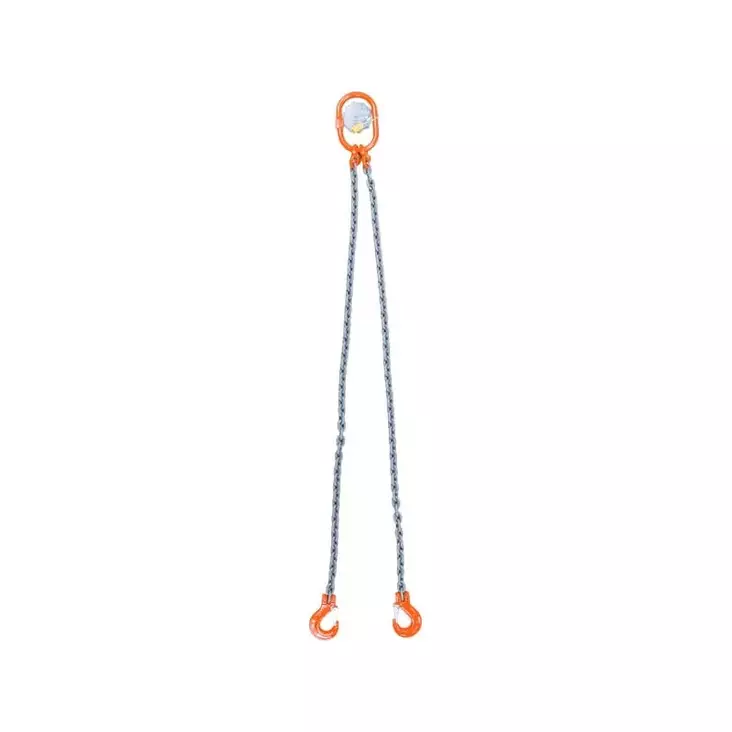 Ketjuraksi 2-haarainen 1 m 6 mm - Nosto- ja sidontatarvikkeet - 26921061 - 1