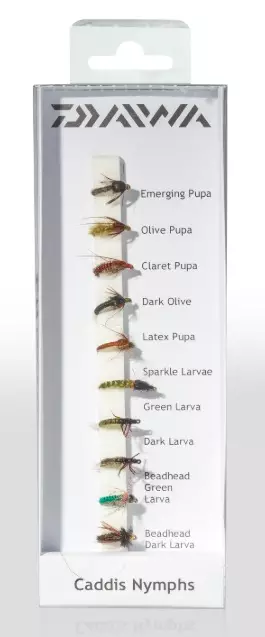 Daiwa perhosetti Caddis Nymphs - Vieheet ja perhot - 5055545200731 - 1