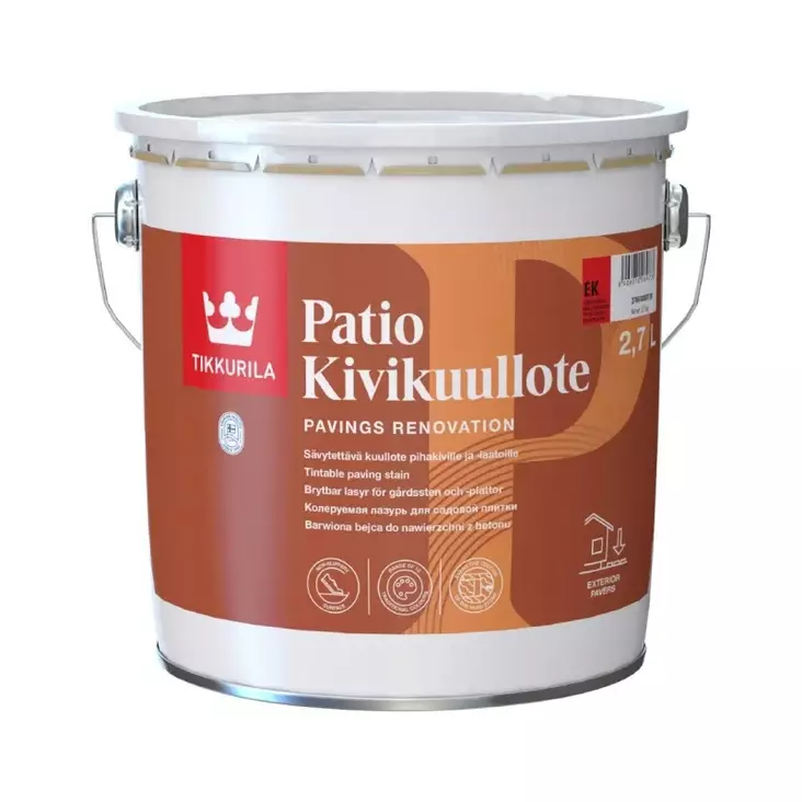 Tikkurila Patio Kivikuullote sävytettävä - Muut maalit, lakat ja öljyt - 6408070069721 - 1