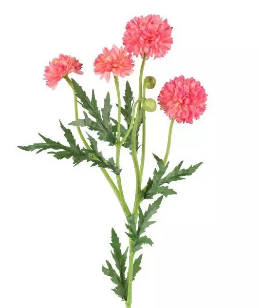 Pallokrysanteemi 61 cm vaaleanpunainen - Askartelutarvikkeet - 6410416575391 - 1