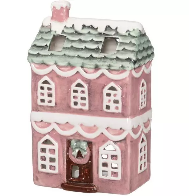 Talolyhty Notting Hill vaaleanpunainen 17 cm - Lyhdyt - 6410416586311 - 1