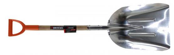 Lumilapio / viljalapio 115 cm, alumiini - Lapiot, talikot, hangot - 6430032158471 - 1