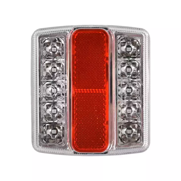 LED Takavalo 105 x 98 mm 4 toimintoa E-Hyväksytty - Huomiovalot ja majakat - 6438152035481 - 1