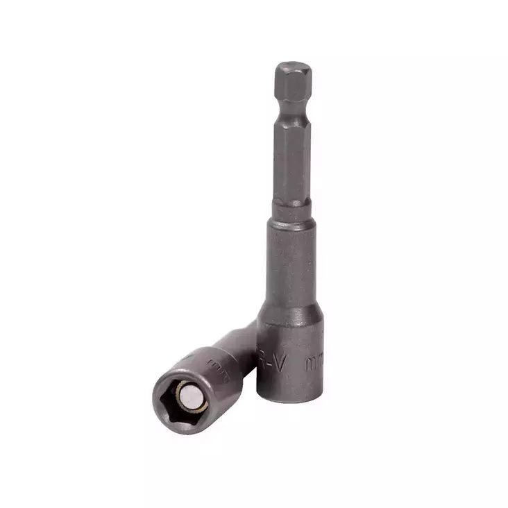 Magneettihylsy 6 mm x 65 mm 1/4" 2 kpl - Hylsyt ja -sarjat - 6438152040461 - 1