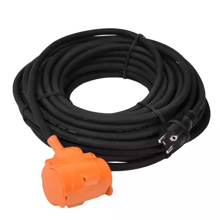 Jatkojohto IP44 2-os. 20 m 3 x 2,5 mm² - Jatkojohdot - 6438152085301 - 1