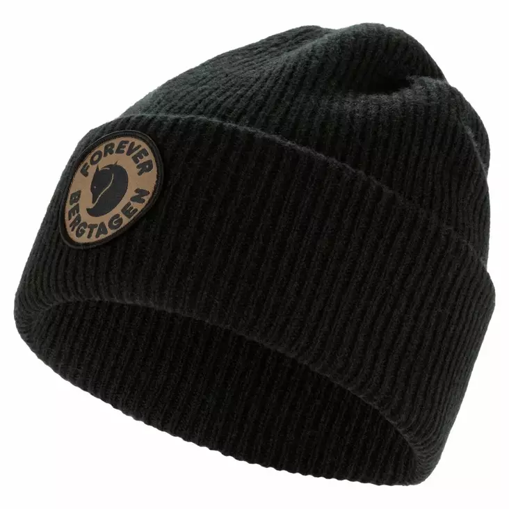 Bergtagen Forever Wool Beanie Black - Retkeilyasusteet - 7323451057311 - 1