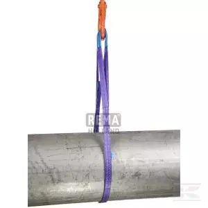 Nostoliina silmukoilla, liila 1 t/työpituus 1,5 m - Nosto- ja sidontatarvikkeet - 8717365003721 - 1