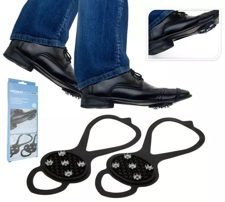 Kenkien liukuesteet one size - Liukuesteet - 8718158215611 - 1