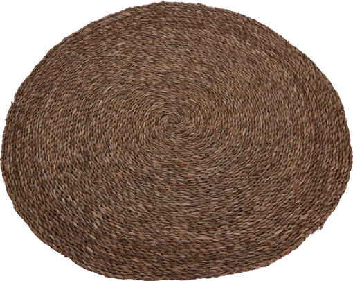 Matto pyöreä meriheinää 80 cm - Puutarhatekstiilit - 8719987228551 - 1