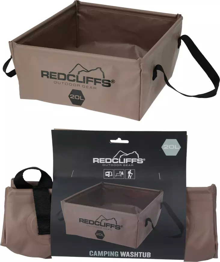 Pesuvati kokoontaittuva 20 ltr - Muut retkeilytuotteet - 8720573963381 - 1