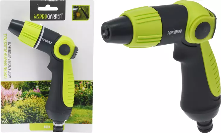 Kastelupistooli säädettävä - Letkuliittimet - 8721037336161 - 1