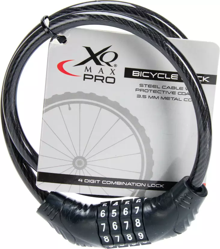 Pyörän lukko numerokoodilla - Pyöräilytarvikkeet - 8721037468831 - 1