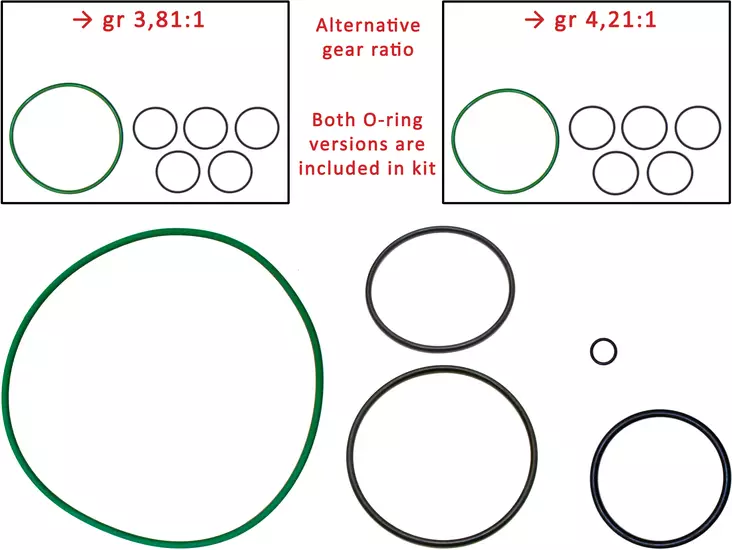 Takanavan korjaussarja sopii SC - Akselisto ja ohjaus - svm0000008991 - 1