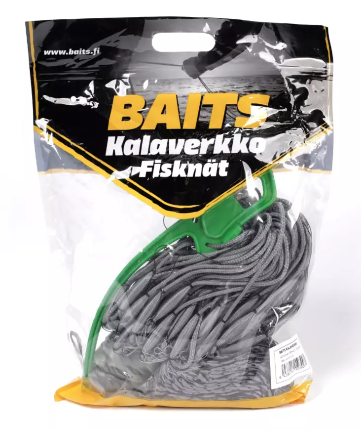 Baits kalaverkko 50mm 1.8m 0.17mm 30m - Pyydykset ja verkot - 6438212103921 - 1