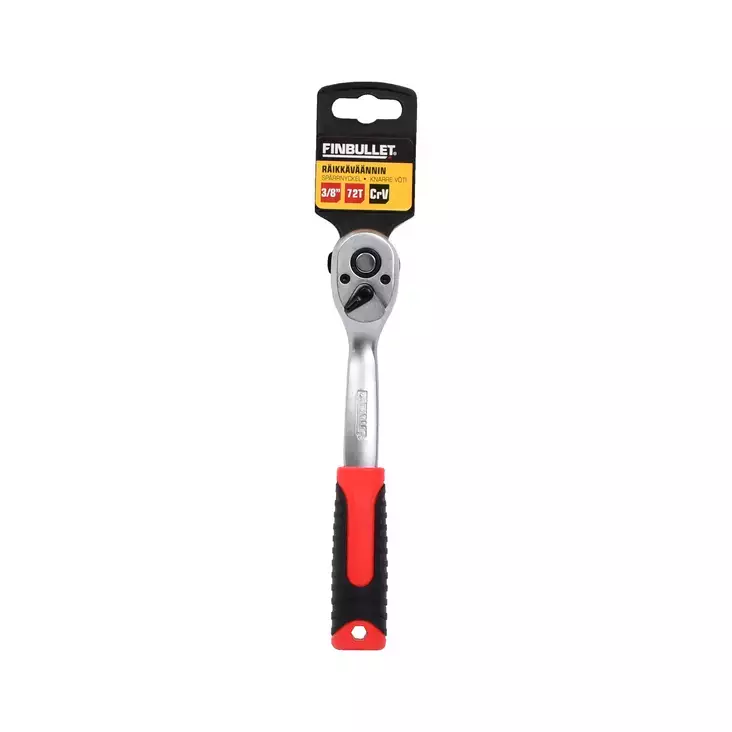 Finbullet Räikkäväännin 72 hampainen 3/8" - Räikkävääntimet - 6430017709551 - 1