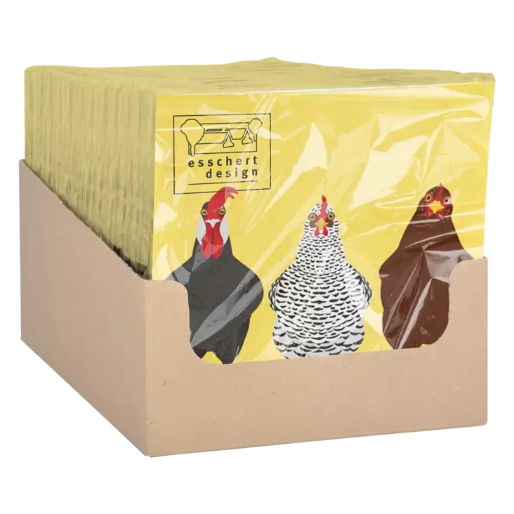 Kana servetit 20 kpl/pkt - Maatila-aiheiset tuotteet - 8714982295621 - 1