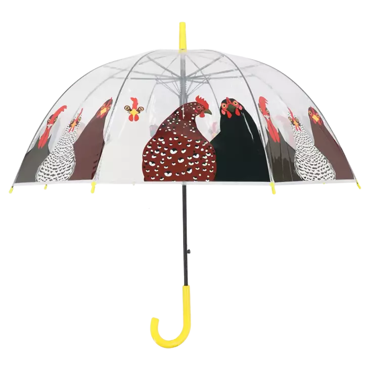 Kanat sateenvarjo läpinäkyvä - Maatila-aiheiset tuotteet - 8714982295591 - 1