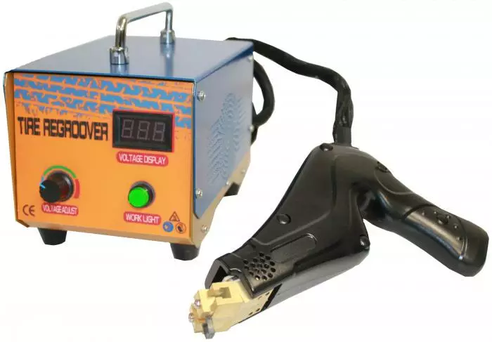 Kannettava renkaan urituskone 1000W/230V - Korjaamotyökalut - 6430074696481 - 1