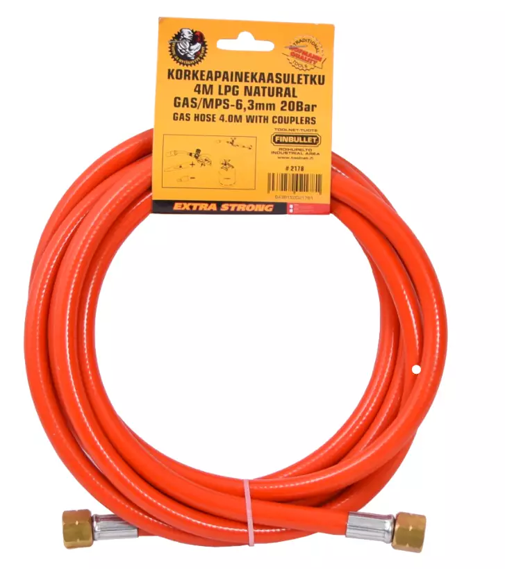 KORKEAPAINEKAASULETKU 4M - Muut hitsaustarvikkeet - 6438152021781 - 1