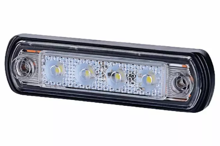 LED-äärivalo 0,5/1W suorakulmainen kirkas - Työvalot - 8719607096621 - 1