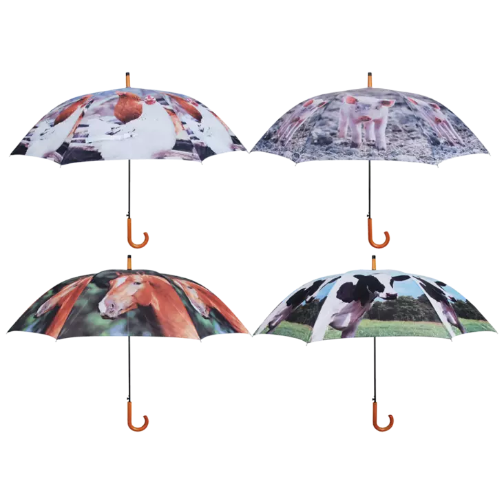 Maatilan eläimet sateenvarjo - Maatila-aiheiset tuotteet - 8714982087721 - 1