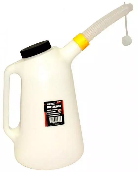 Mittakannu 3 L öljy/nesteet PE - Muut korjaamolaitteet - 6430032156781 - 1