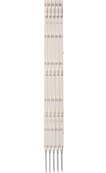 Muovipylväs kaksoisjohtimella 102 cm 5 kpl - Aitapaalut - 444901 - 1