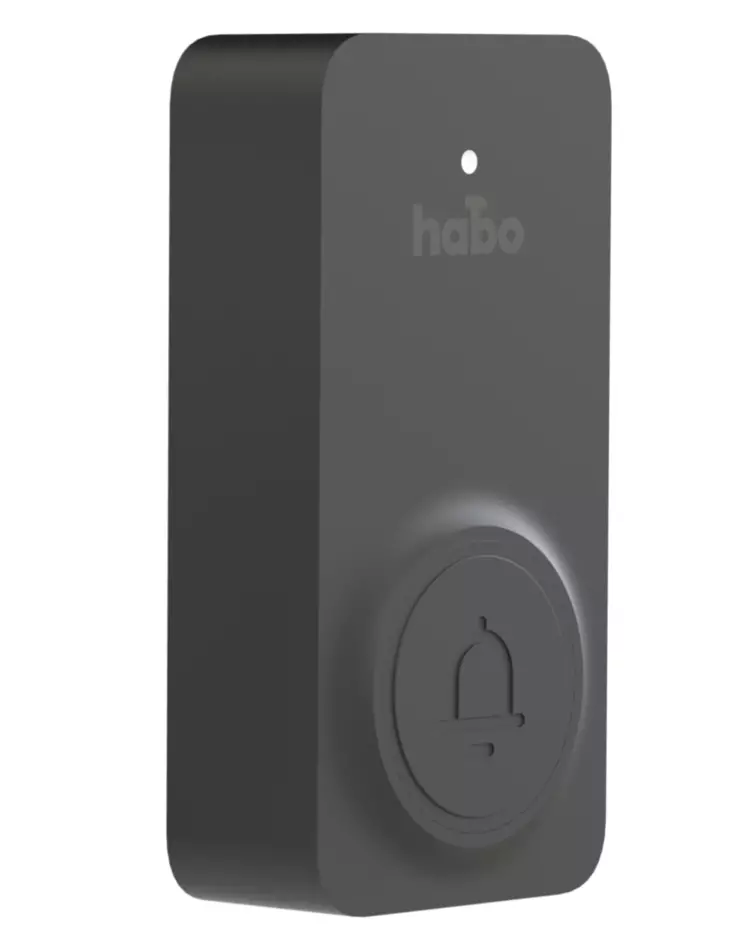 Nordic johdoton ovikellonpainike musta - Turvallisuustuotteet - 7317900311901 - 1