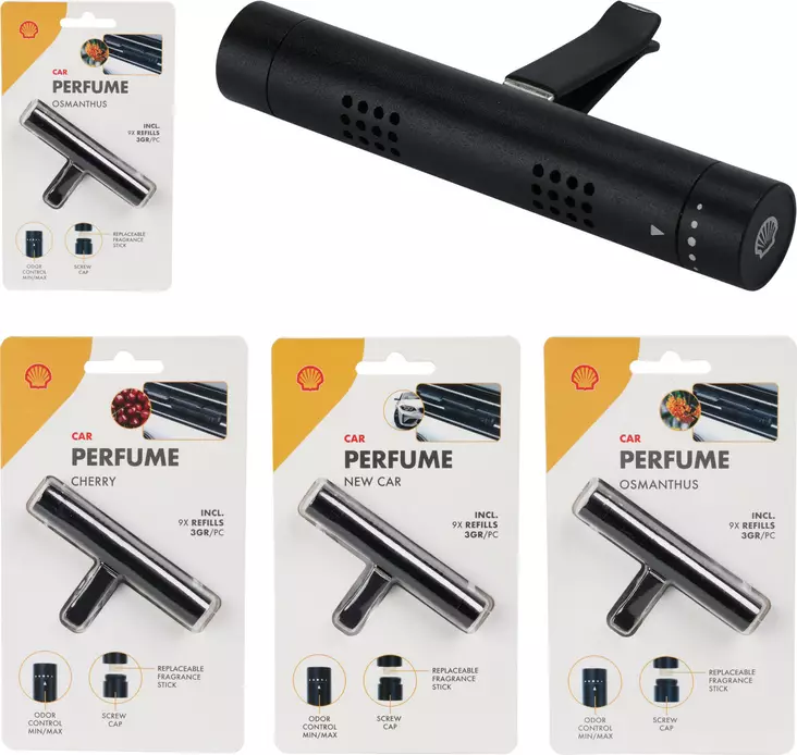 Shell autoparfyymi + 9 täyttöä - Matkapuhelintarvikkeet - 8721037253581 - 1