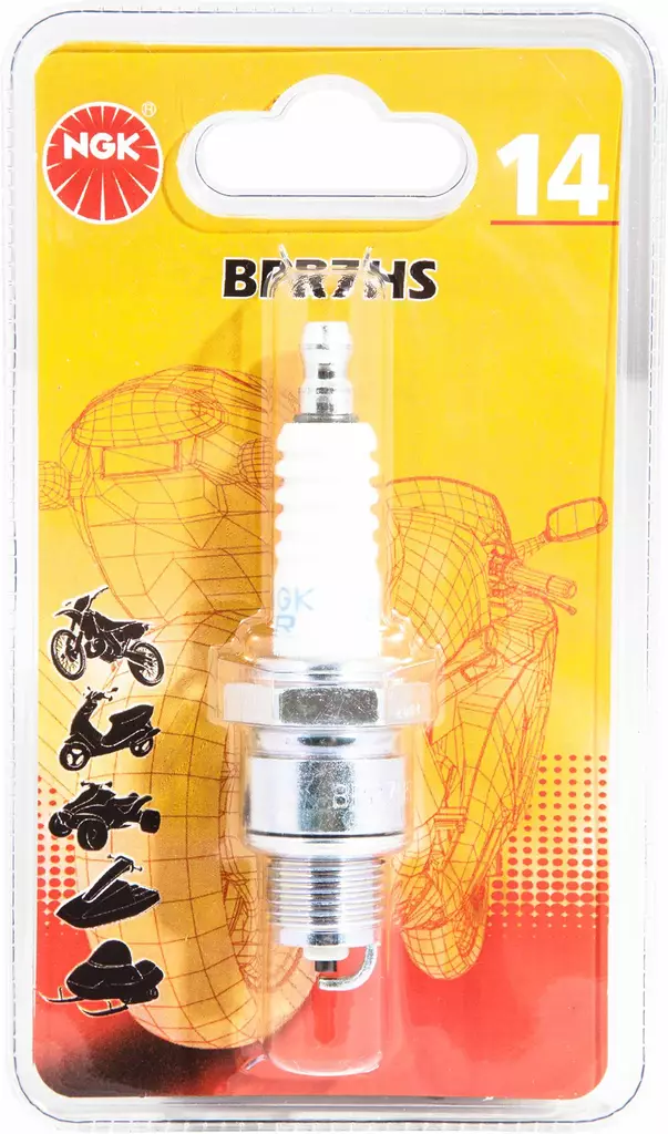 Sytytystulppa BPR7HS punainen no 14 - Sytytystulpat - 0087295068731 - 1