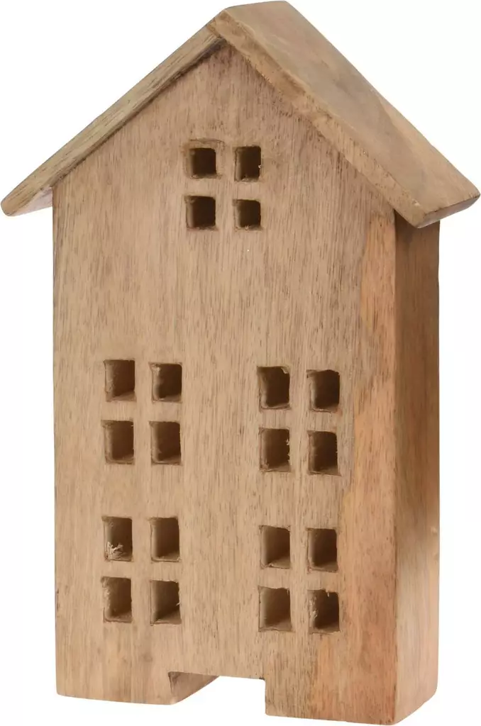 Talo mangopuu 18 cm - Joulukoristeet - 8721037118491 - 1