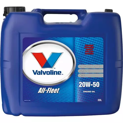 Valvoline All Fleet 20W-50 moottoriöljy 20 l - Moottoriöljyt - 8600501071121 - 1