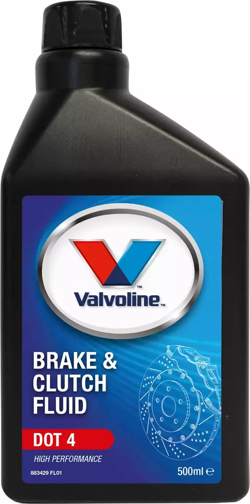 Valvoline Brake & Clutch Fluid DOT 4 jarruneste 500 ml - Autokemikaalit - 8710941027081 - 1