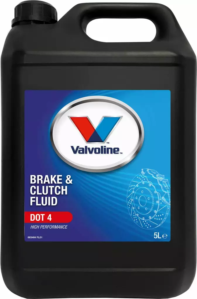 Valvoline Brake & Clutch Fluid DOT 4 jarruneste 5 l - Autokemikaalit - 8710941027111 - 1